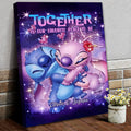 Personalized Ohana Canvas Art with Custom Names for Couples Canvas And Poster GradoCreations