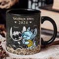 Personalized Accent Mug with Custom Names Gift for Couples Accent Mug GradoCreations