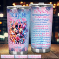 Personalized Tumbler Custom Love Message Gift for Wife/Girlfriend Tumbler GradoCreations