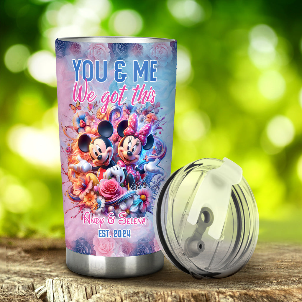 Personalized Tumbler Custom Love Message Gift for Wife/Girlfriend Tumbler GradoCreations