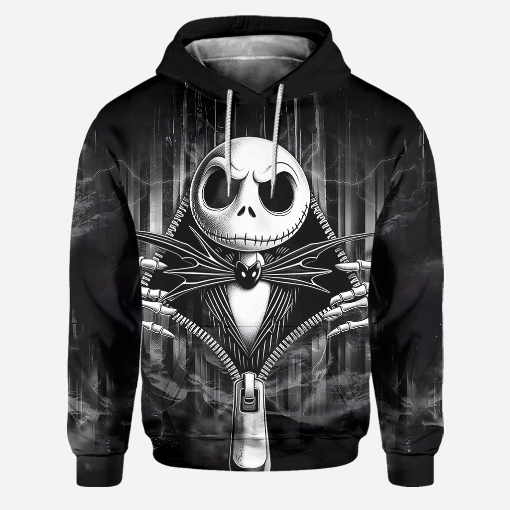 Personalized Nightmare Before Christmas Hoodie & Leggings Set for Women Hoodie & Leggings GradoCreations
