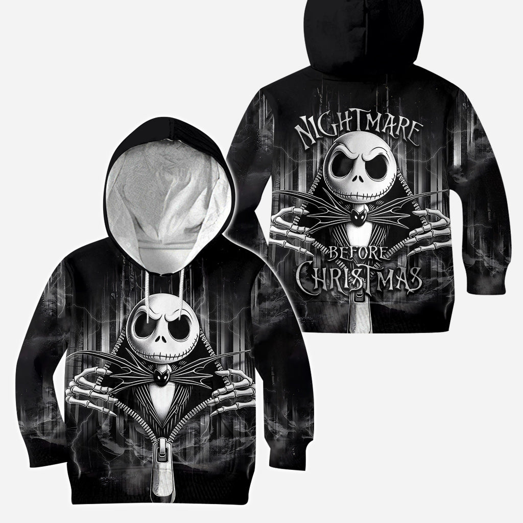 Personalized Nightmare Before Christmas Hoodie & Leggings Set for Women Hoodie & Leggings GradoCreations