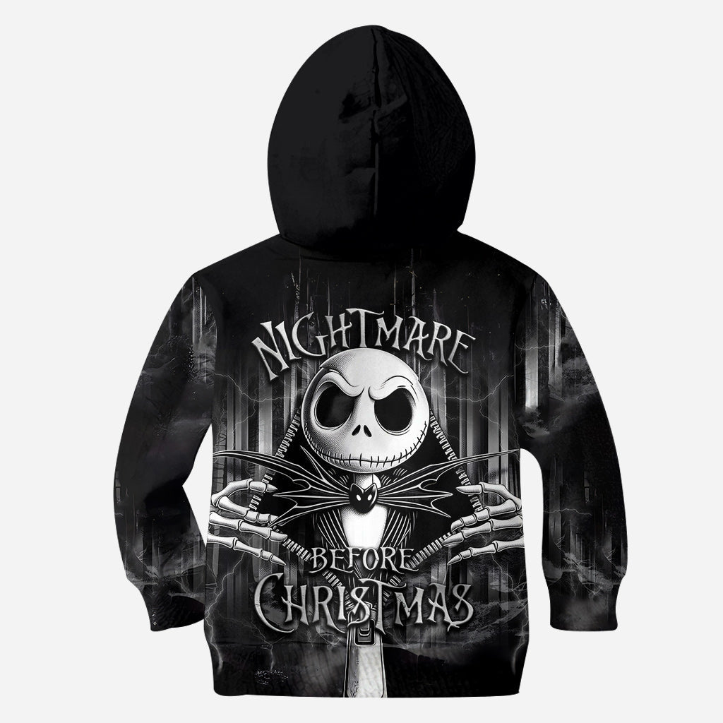 Personalized Nightmare Before Christmas Hoodie & Leggings Set for Women Hoodie & Leggings GradoCreations