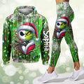 Personalized Christmas Hoodie and Leggings Set for Women | Custom Name Gift Hoodie & Leggings GradoCreations