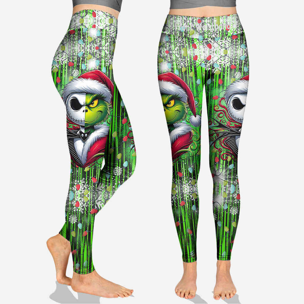 Personalized Christmas Hoodie and Leggings Set for Women | Custom Name Gift Hoodie & Leggings GradoCreations