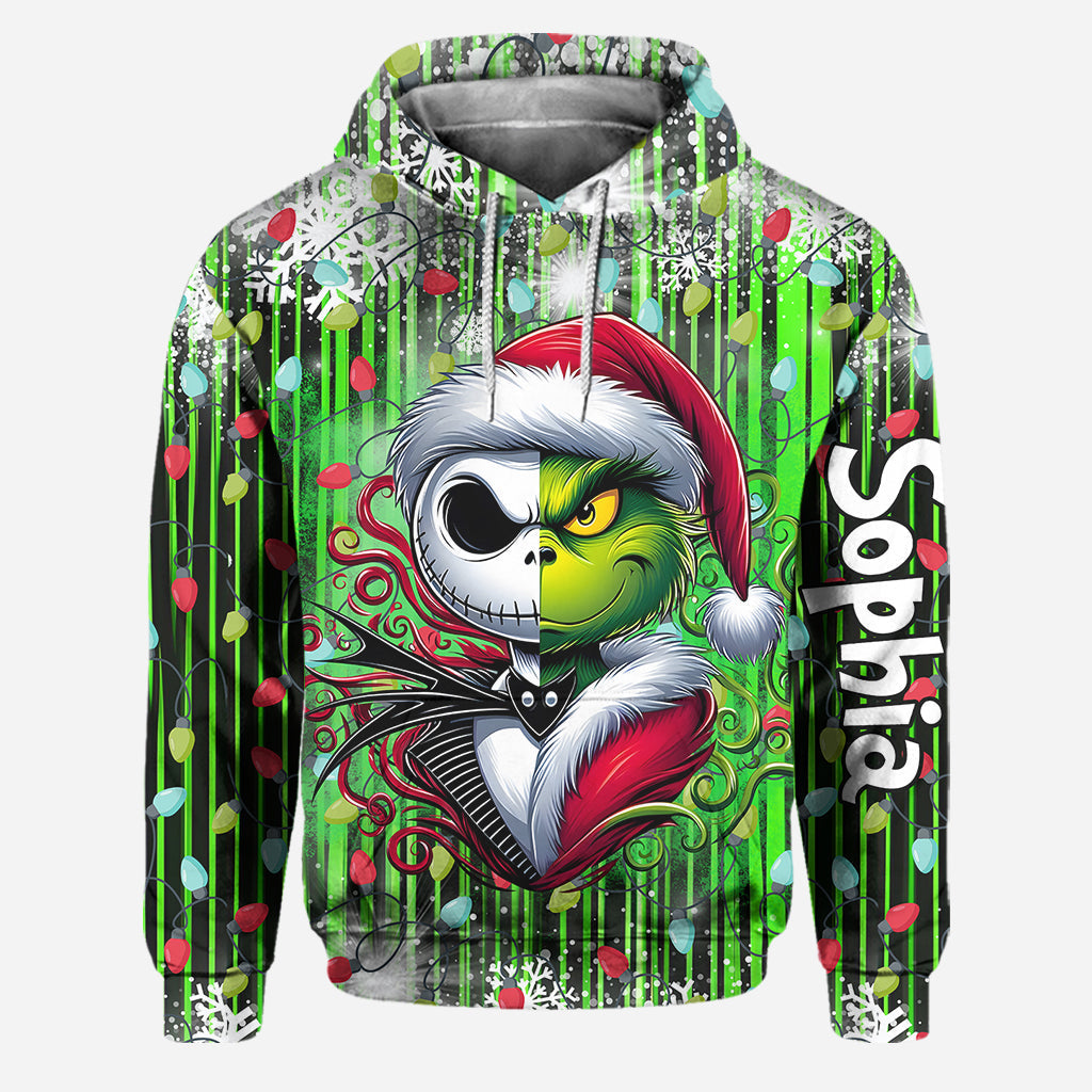 Personalized Christmas Hoodie and Leggings Set for Women | Custom Name Gift Hoodie & Leggings GradoCreations