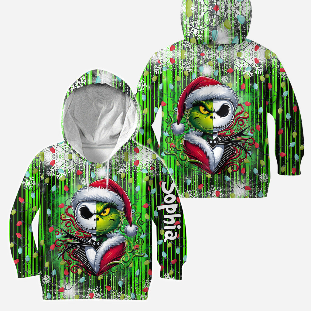 Personalized Christmas Hoodie and Leggings Set for Women | Custom Name Gift Hoodie & Leggings GradoCreations