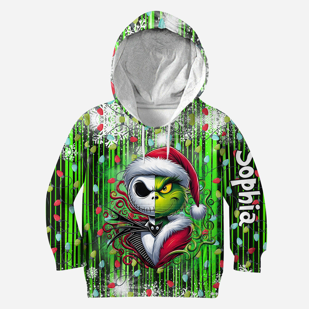 Personalized Christmas Hoodie and Leggings Set for Women | Custom Name Gift Hoodie & Leggings GradoCreations