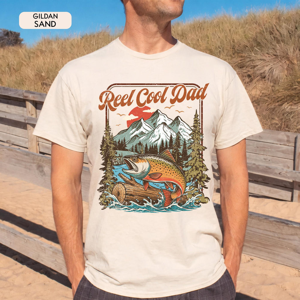 Personalized Fishing Dad Comfort Shirt Gift for Father's Day Comfort Shirt FIX GradoCreations