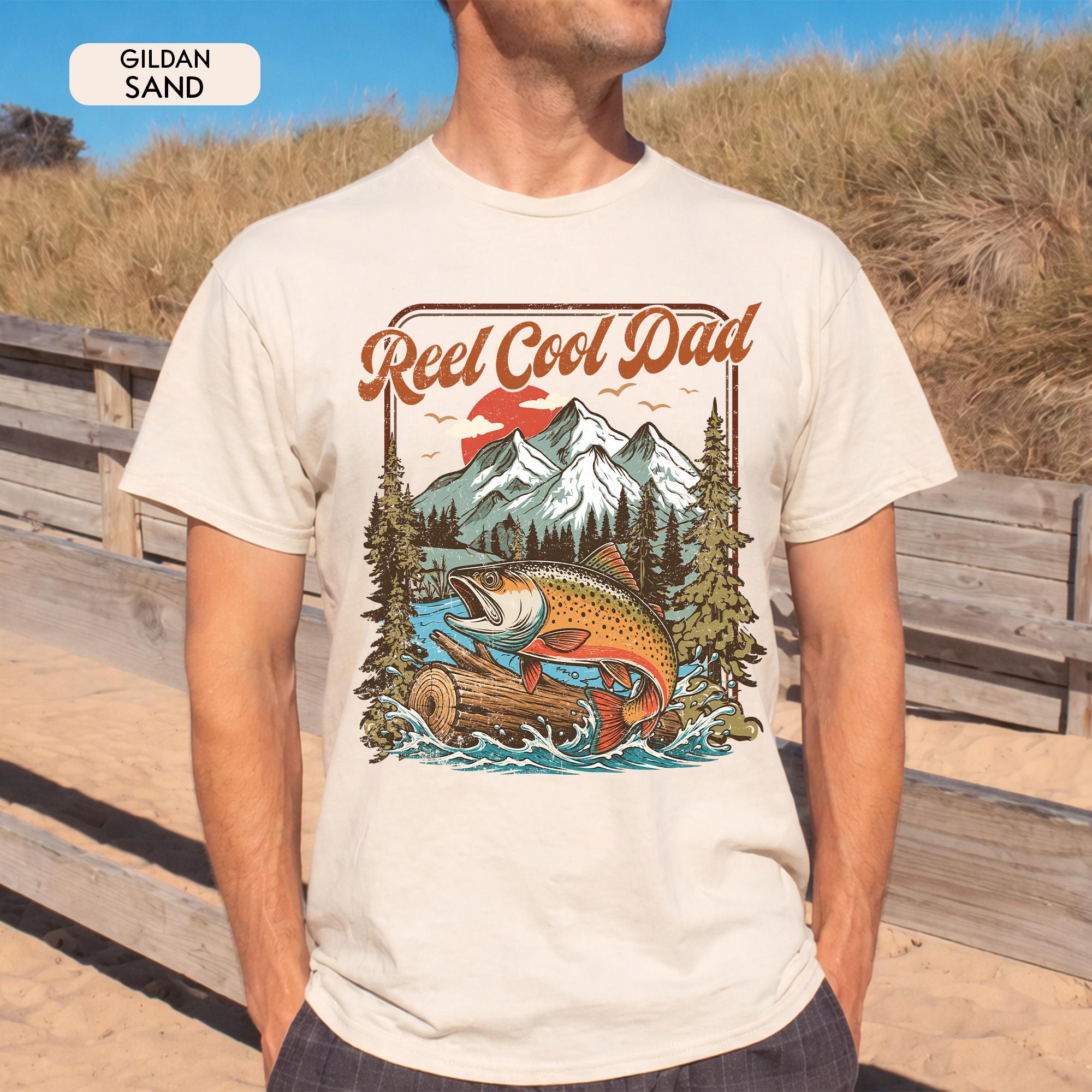 Personalized Fishing Dad Comfort Shirt Gift for Father's Day Comfort Shirt FIX GradoCreations