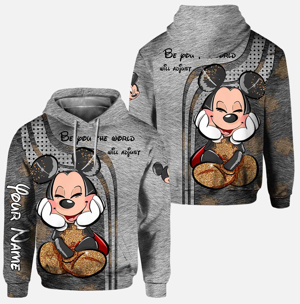Personalized Autism Awareness Hoodie and Leggings Set for Kids Hoodie & Leggings GradoCreations