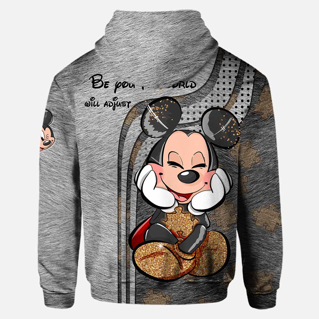 Personalized Autism Awareness Hoodie and Leggings Set for Kids Hoodie & Leggings GradoCreations
