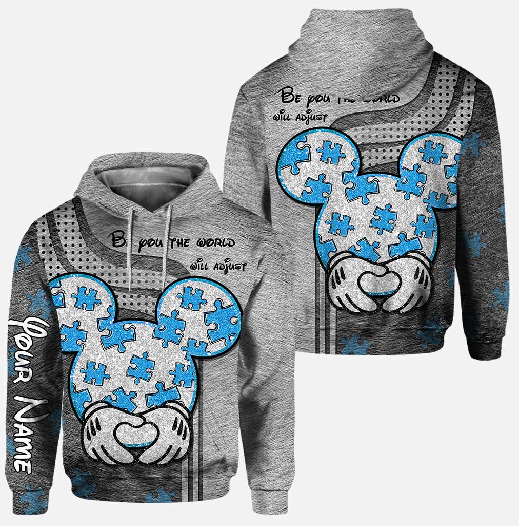 Personalized Autism Awareness Hoodie & Leggings Custom Name Gift Hoodie & Leggings GradoCreations