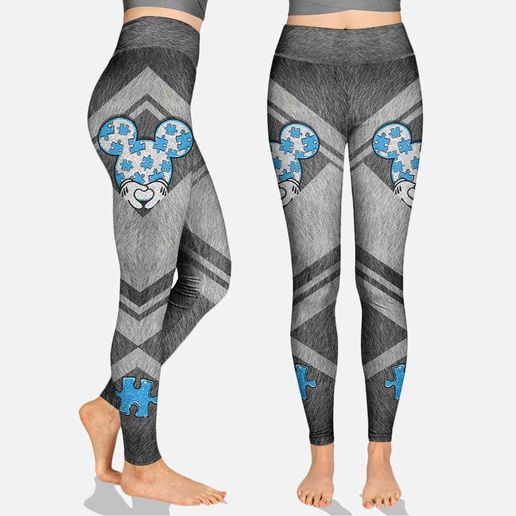 Personalized Autism Awareness Hoodie & Leggings Custom Name Gift Hoodie & Leggings GradoCreations