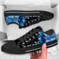 Personalized Autism Awareness Low Top Shoes Custom Name Gift Low Top Shoes GradoCreations