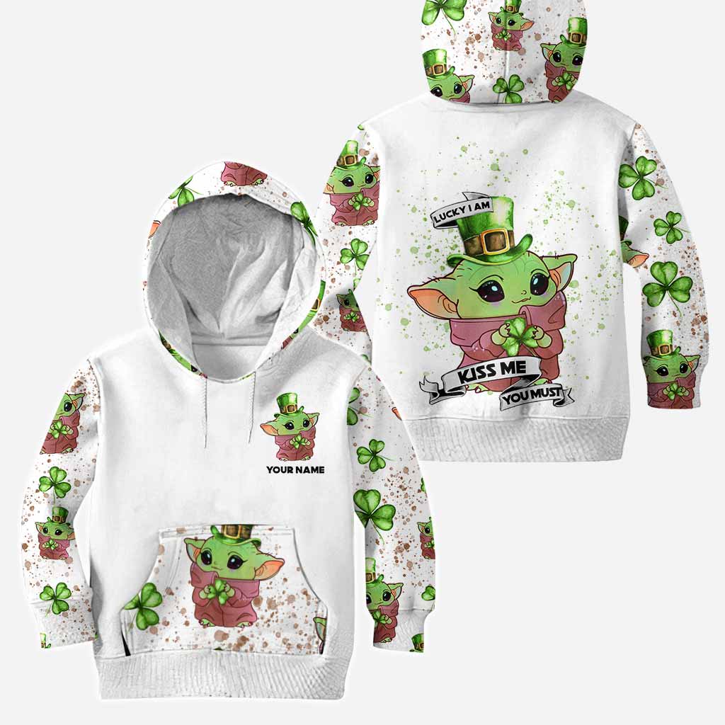 Personalized Lucky Hoodie and Leggings Set for Women | Custom Name Gift Hoodie & Leggings GradoCreations