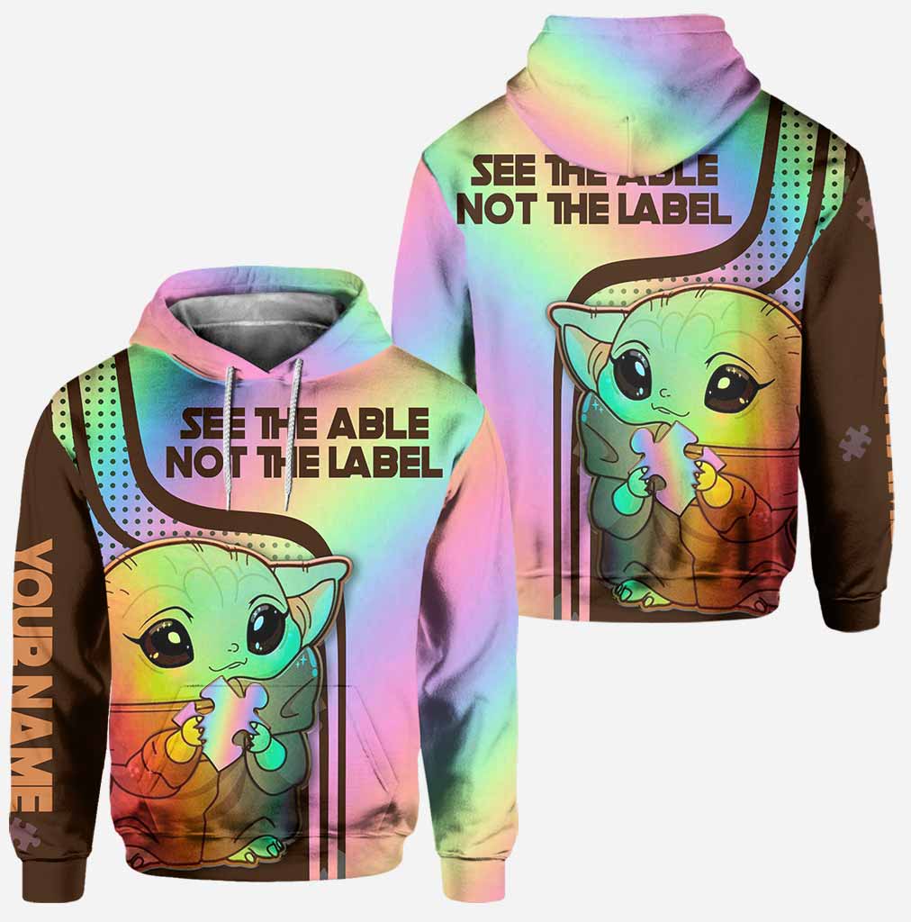 Personalized Autism Awareness Hoodie and Leggings Set for Kids & Adults Hoodie & Leggings GradoCreations
