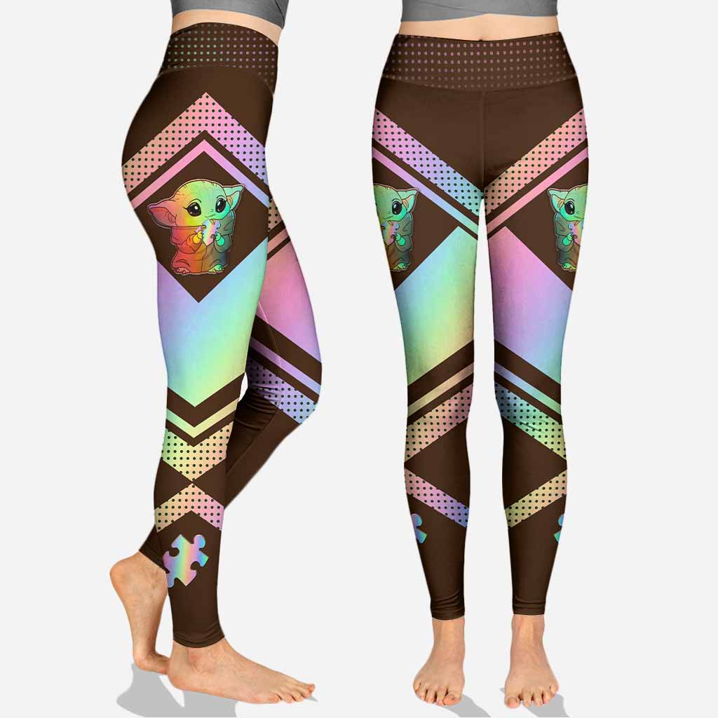 Personalized Autism Awareness Hoodie and Leggings Set for Kids & Adults Hoodie & Leggings GradoCreations