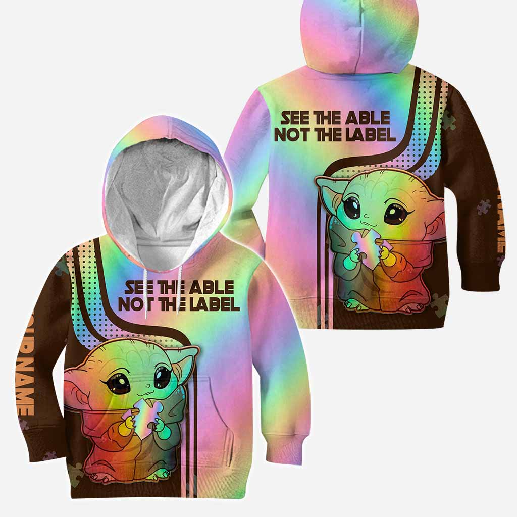 Personalized Autism Awareness Hoodie and Leggings Set for Kids & Adults Hoodie & Leggings GradoCreations