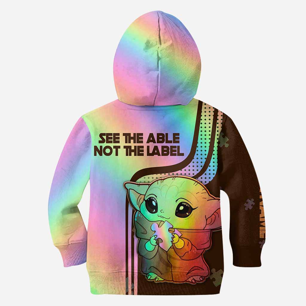 Personalized Autism Awareness Hoodie and Leggings Set for Kids & Adults Hoodie & Leggings GradoCreations