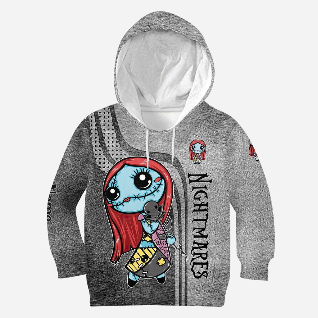 Personalized Cute Nightmares Hoodie & Leggings Set for Her Hoodie & Leggings GradoCreations