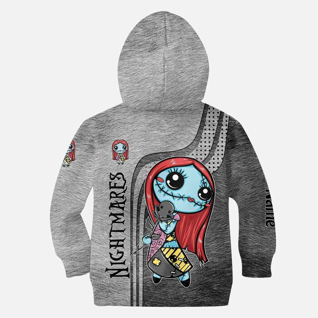 Personalized Cute Nightmares Hoodie & Leggings Set for Her Hoodie & Leggings GradoCreations