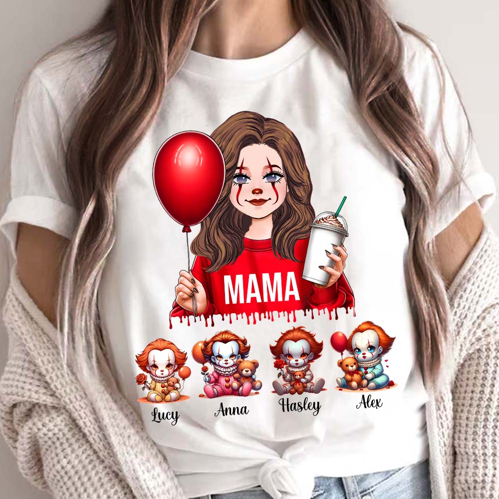 Personalized Mama of Nightmares T-Shirt & Hoodie Gift for Mom T-shirt & Hoodie GradoCreations