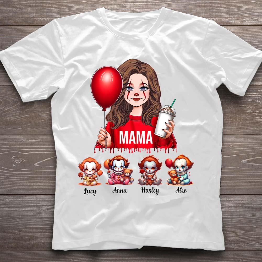 Personalized Mama of Nightmares T-Shirt & Hoodie Gift for Mom T-shirt & Hoodie GradoCreations