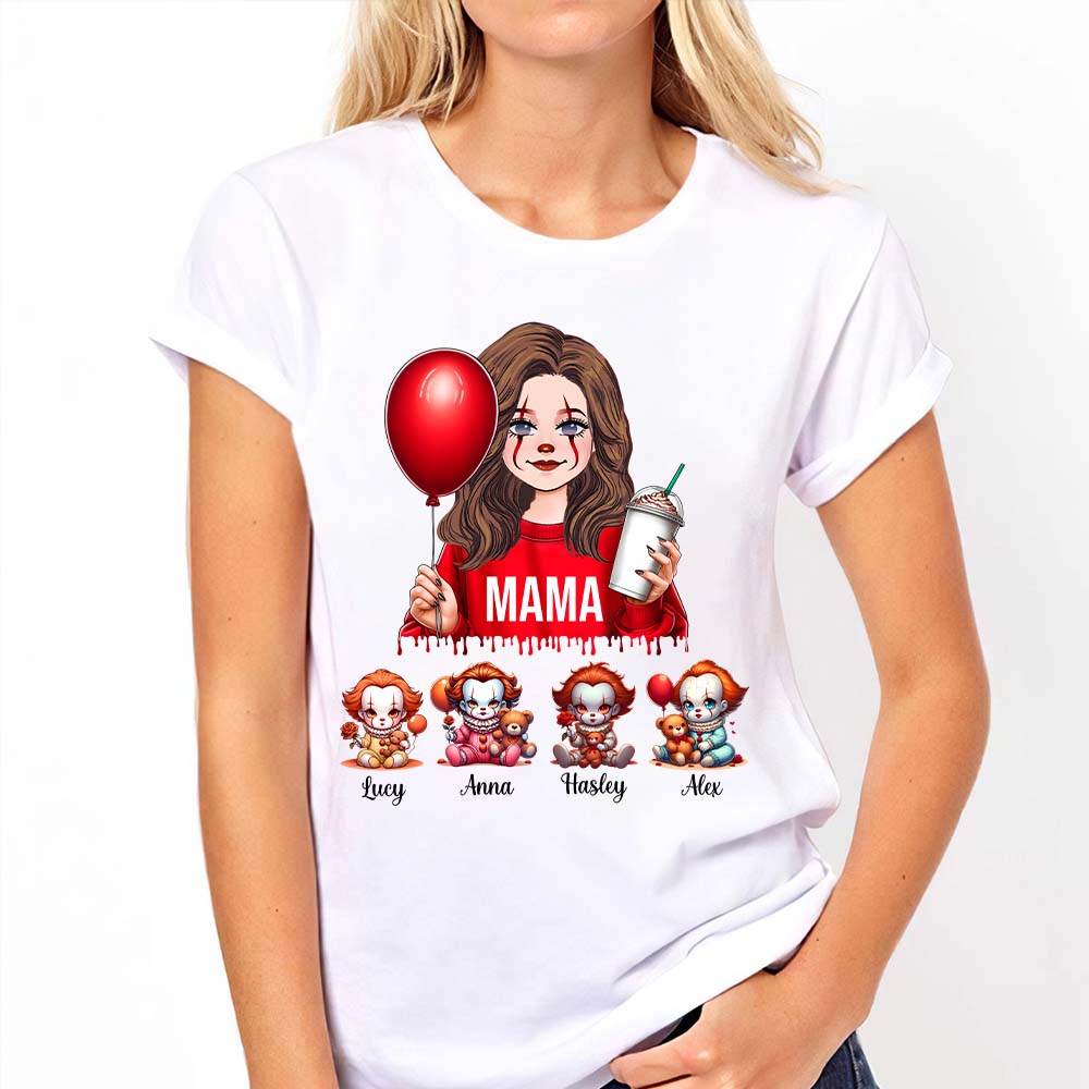 Personalized Mama of Nightmares T-Shirt & Hoodie Gift for Mom T-shirt & Hoodie GradoCreations
