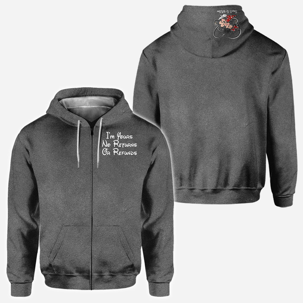 Personalized Couple All Over Print Hoodie I'm Yours Gift All Over Shirt GradoCreations