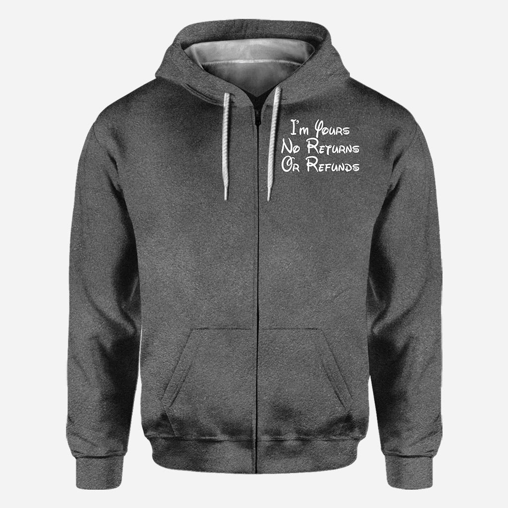 Personalized Couple All Over Print Hoodie I'm Yours Gift All Over Shirt GradoCreations