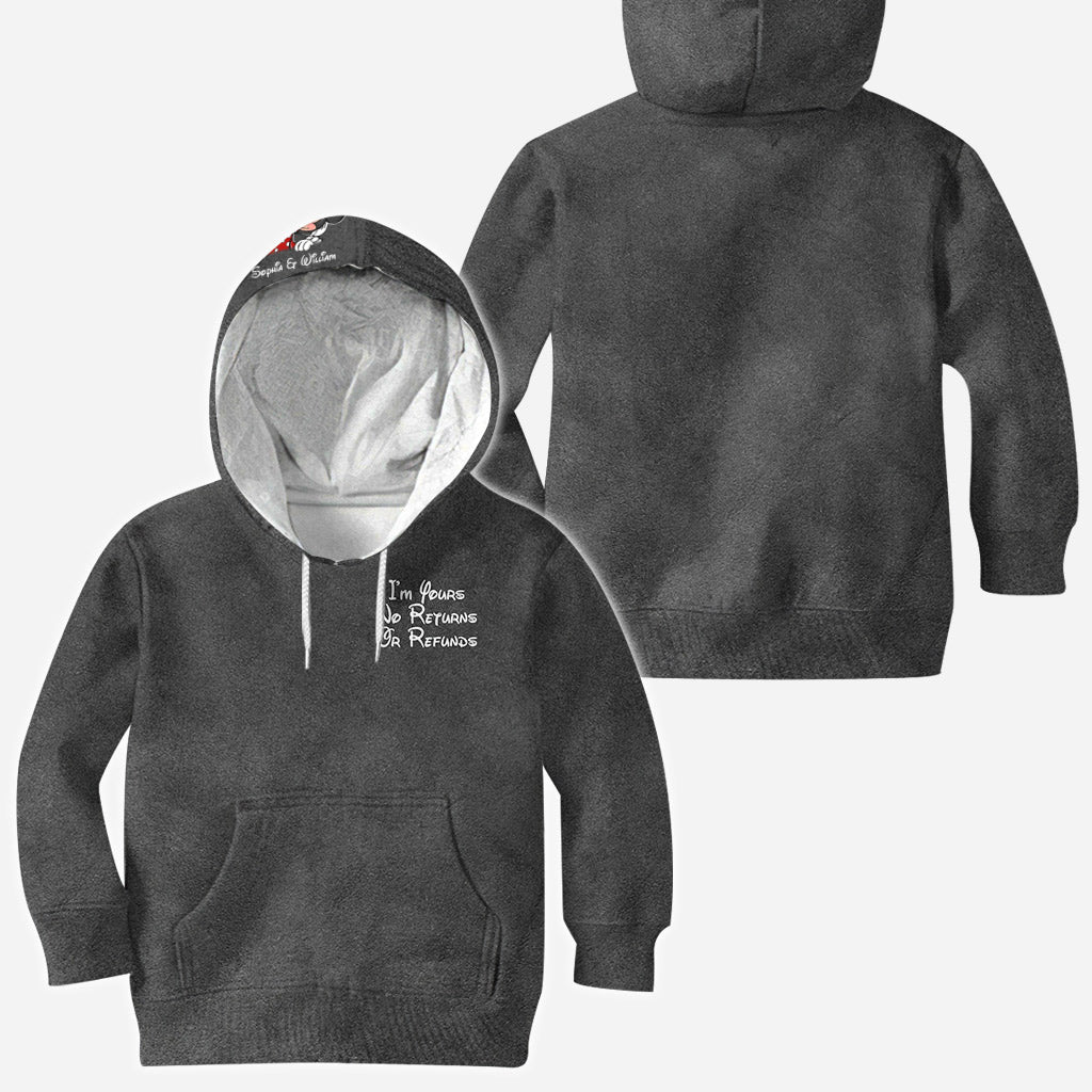 Personalized Couple All Over Print Hoodie I'm Yours Gift All Over Shirt GradoCreations