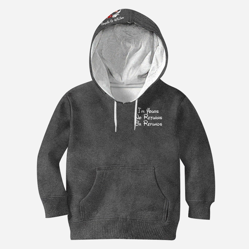 Personalized Couple All Over Print Hoodie I'm Yours Gift All Over Shirt GradoCreations