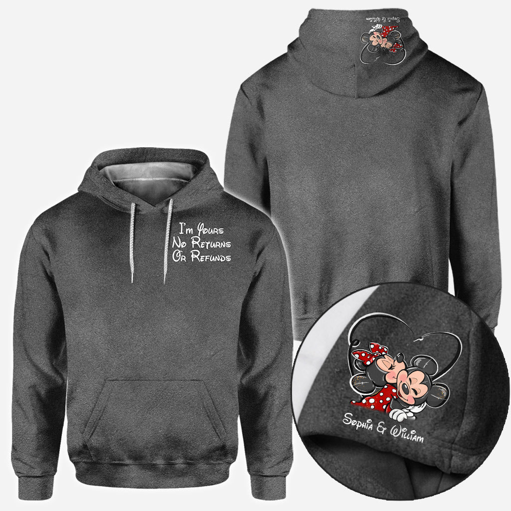 Personalized Couple All Over Print Hoodie I'm Yours Gift All Over Shirt GradoCreations