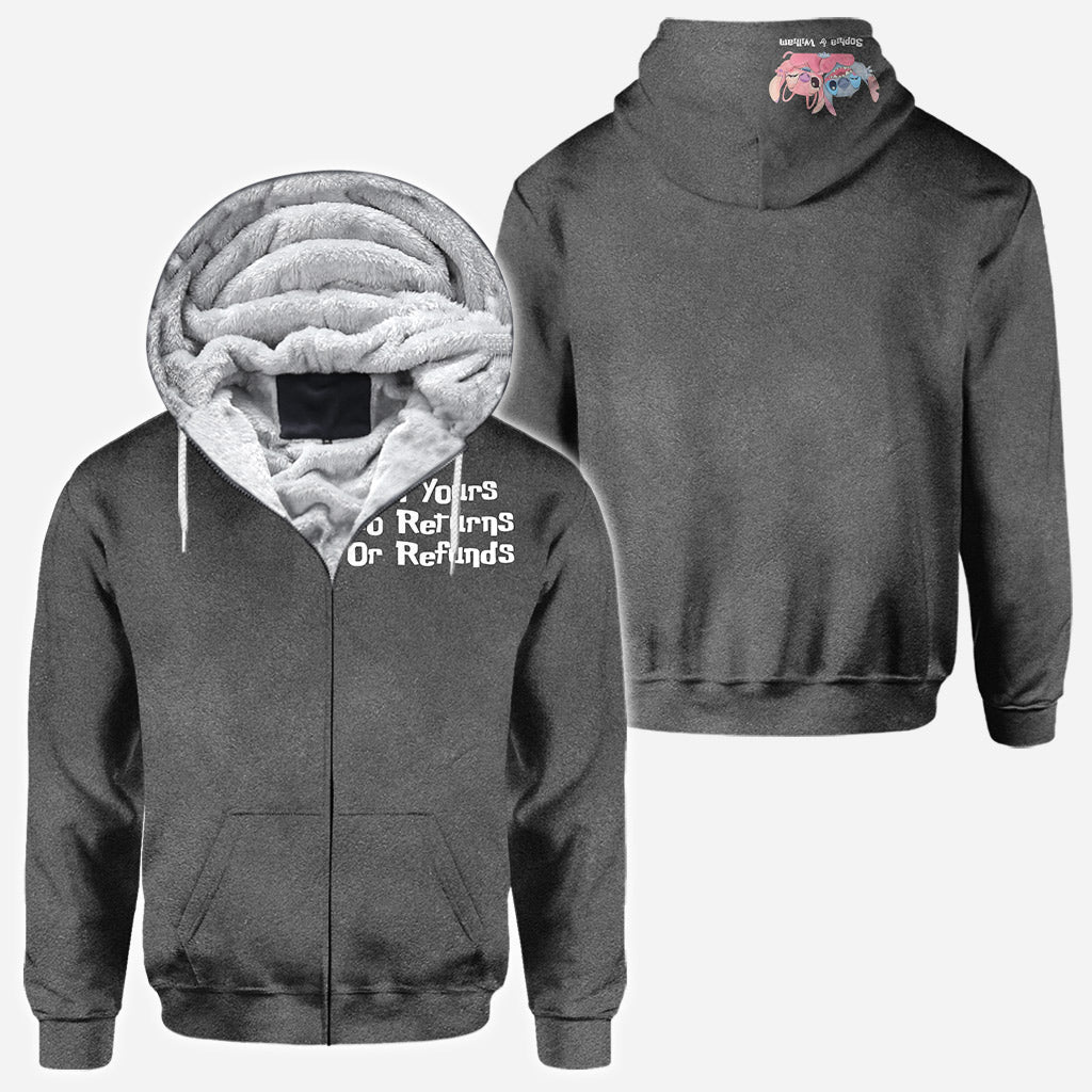 Personalized Couple Hoodie I'm Yours No Returns Or Refunds Gift All Over Shirt GradoCreations