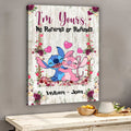 Personalized Ohana Canvas Print Custom Name Gift for Couple Canvas and Poster GradoCreations