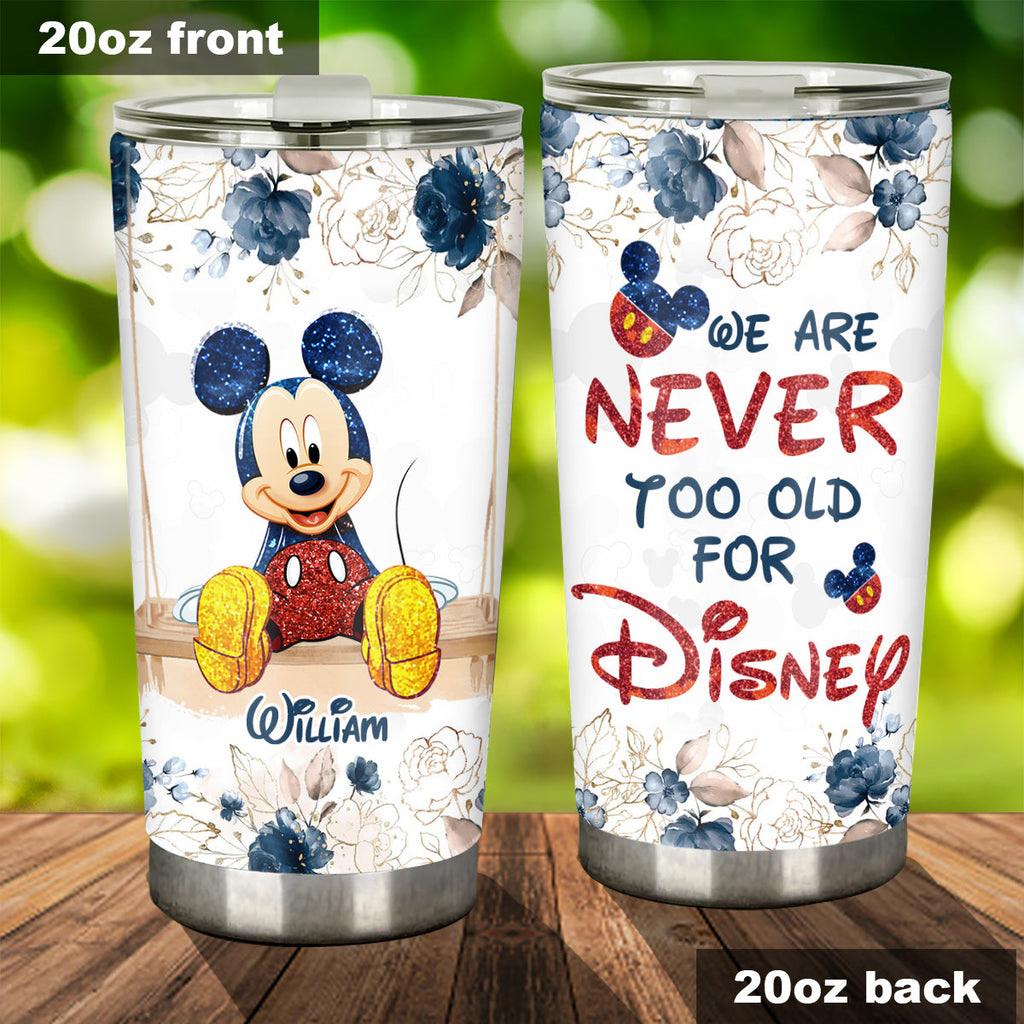 Personalized Disney Tumbler Custom Name Gift for Adults Tumbler GradoCreations