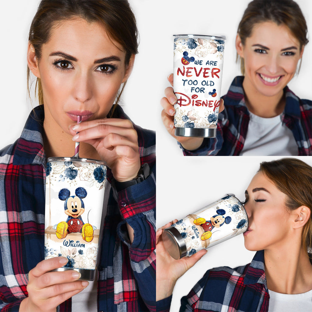 Personalized Disney Tumbler Custom Name Gift for Adults Tumbler GradoCreations