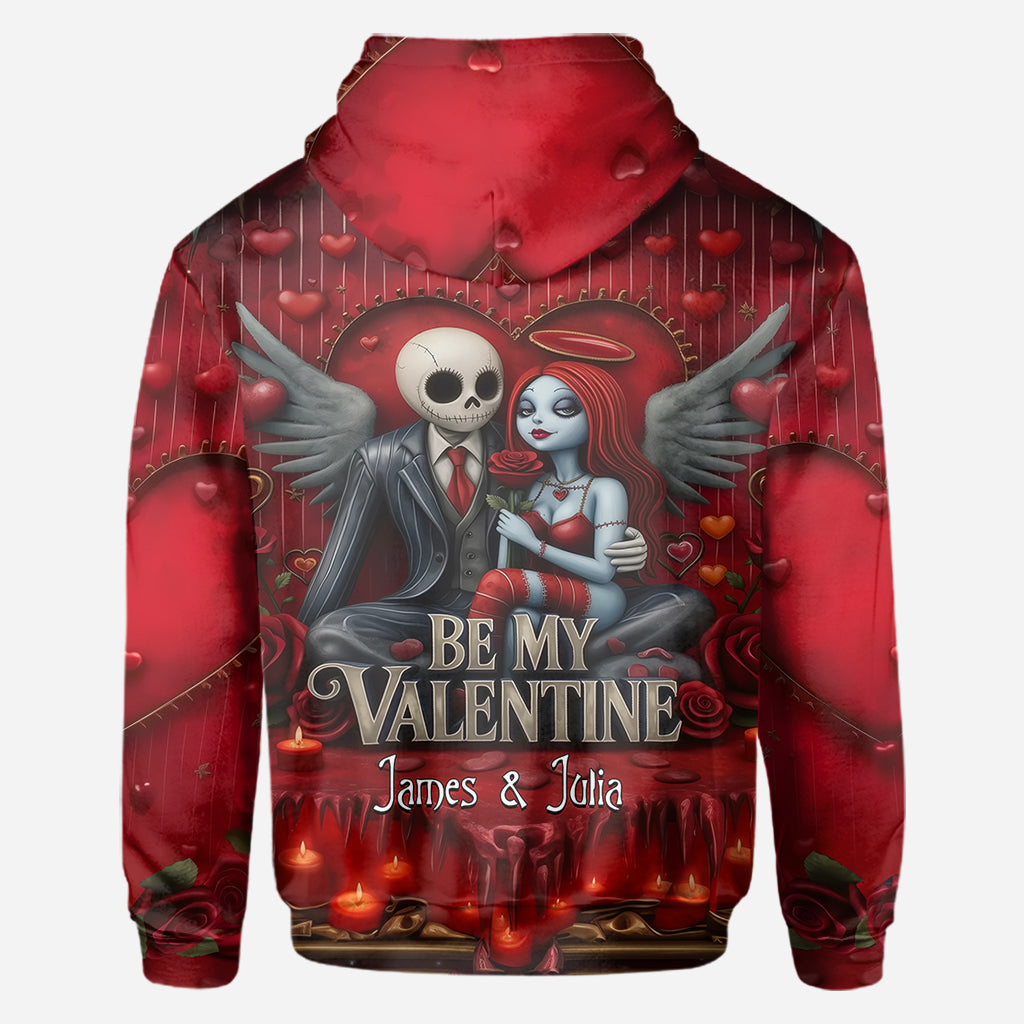 Personalized All Over Shirt Be My Valentine Gift for Couples All Over Shirt GradoCreations