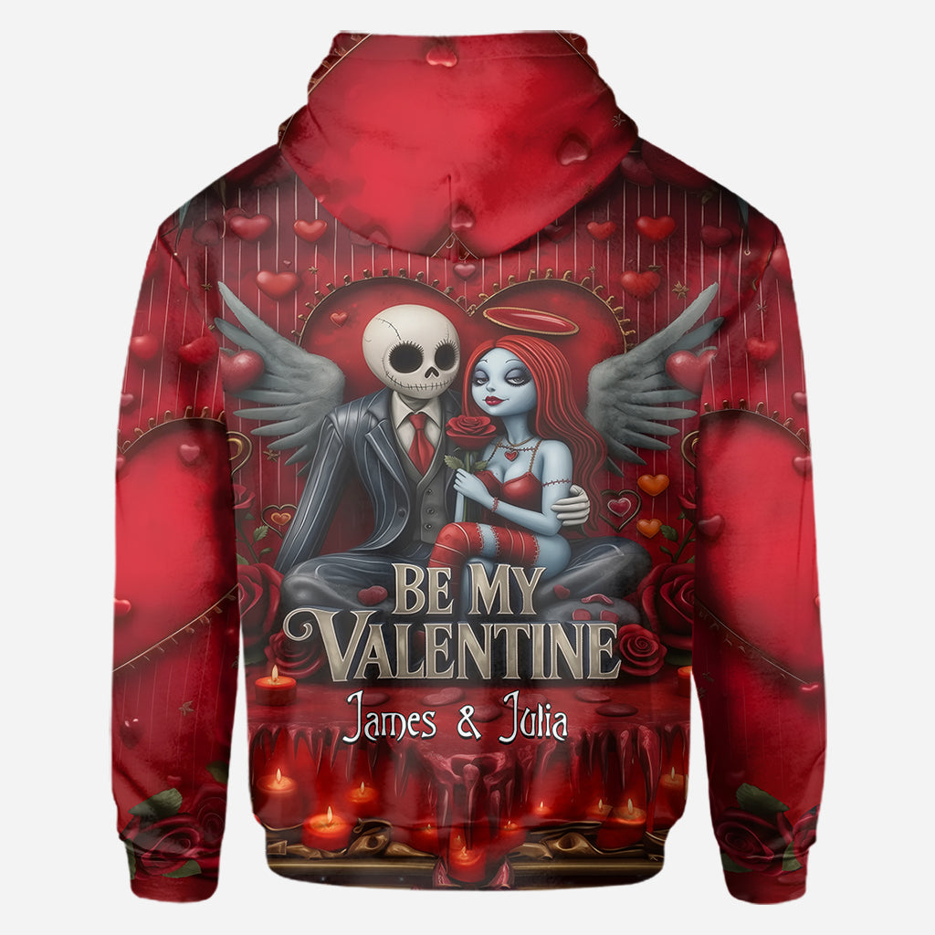 Personalized All Over Shirt Be My Valentine Gift for Couples All Over Shirt GradoCreations