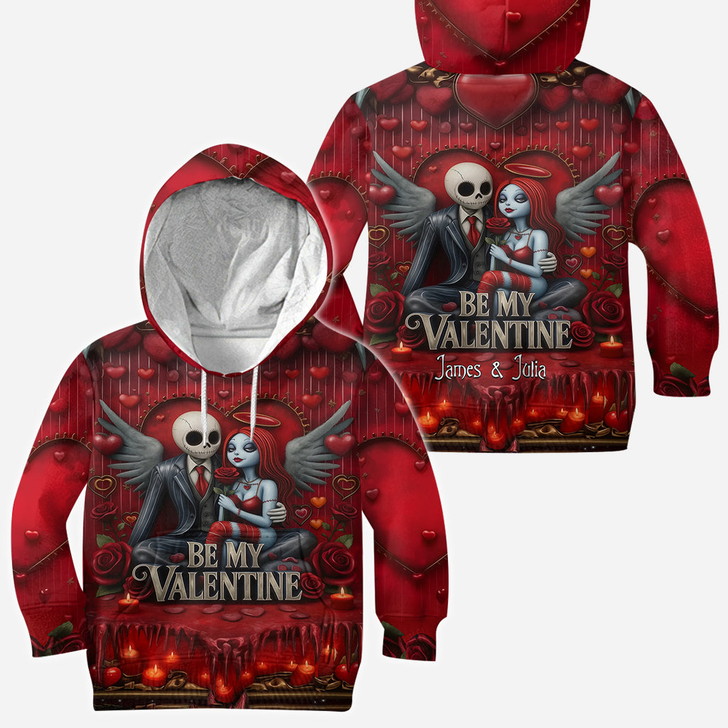 Personalized All Over Shirt Be My Valentine Gift for Couples All Over Shirt GradoCreations