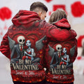 Personalized All Over Shirt Be My Valentine Gift for Couples All Over Shirt GradoCreations