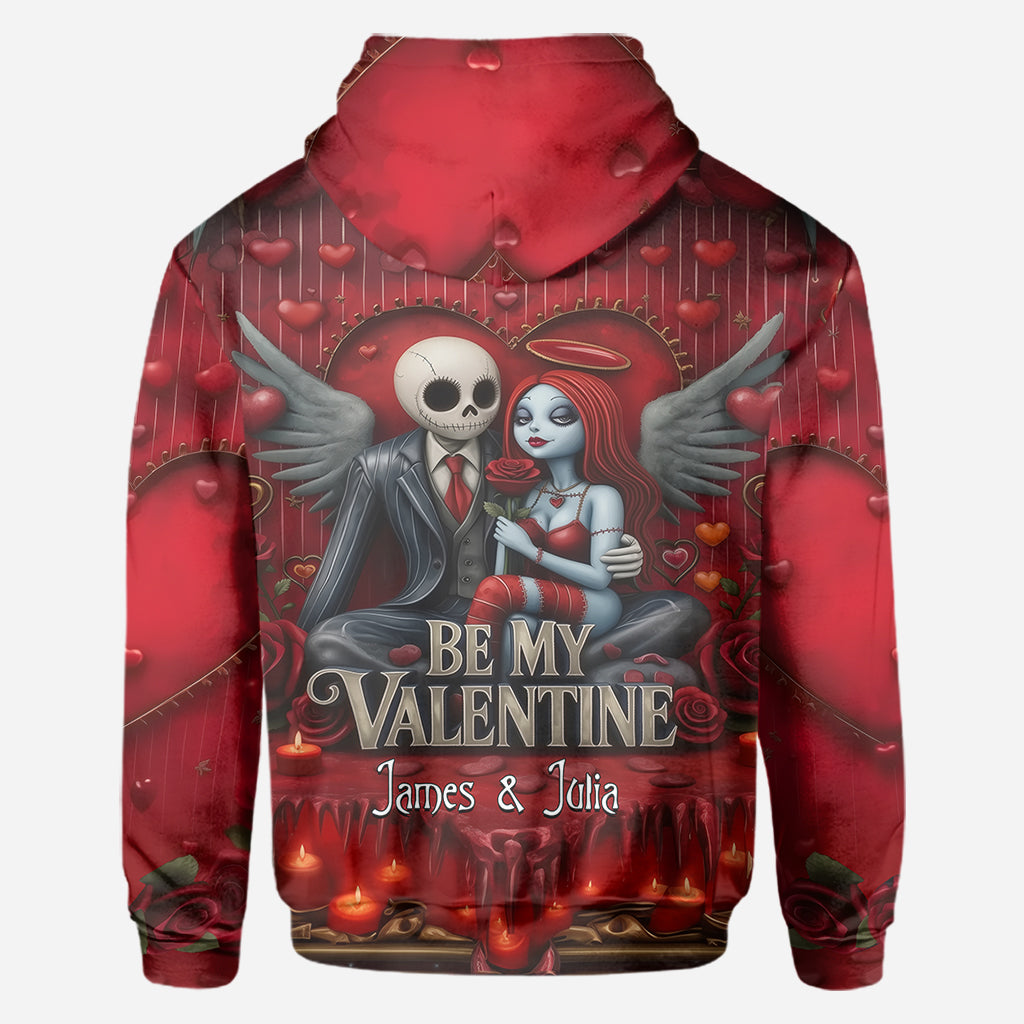 Personalized All Over Shirt Be My Valentine Gift for Couples All Over Shirt GradoCreations