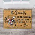 Personalized Nightmare Doormat Custom Name for Couples Doormat GradoCreations