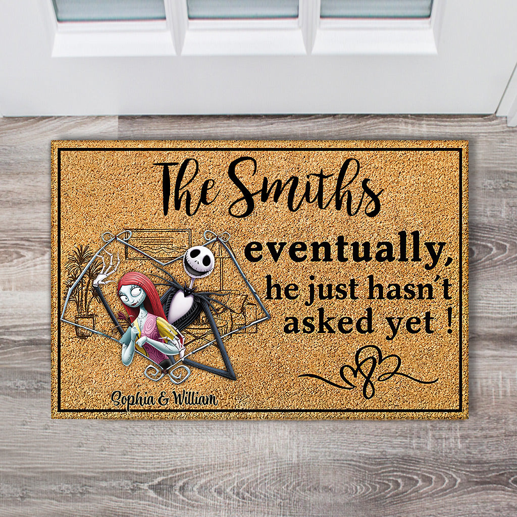 Personalized Nightmare Doormat Custom Name for Couples Doormat GradoCreations