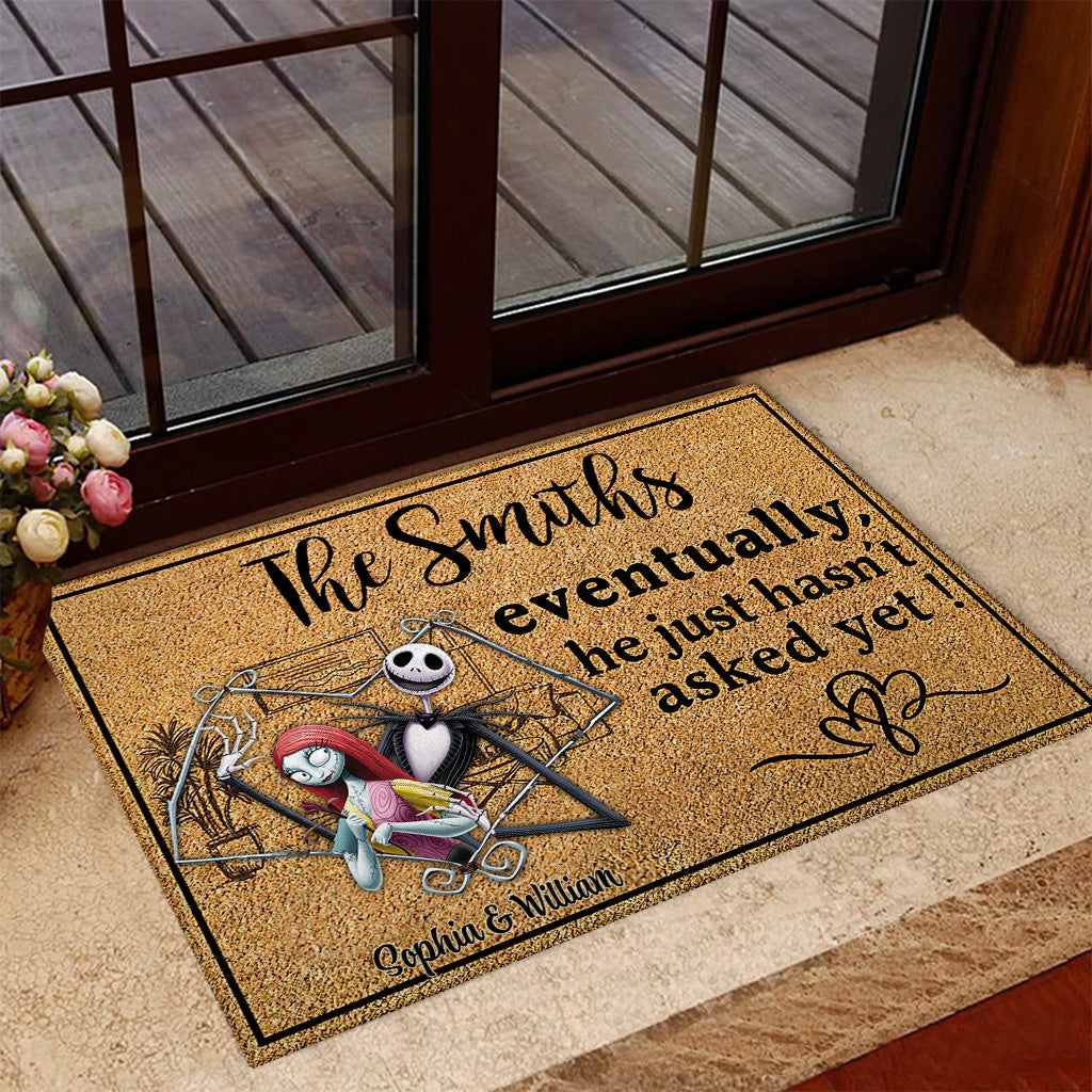 Personalized Nightmare Doormat Custom Name for Couples Doormat GradoCreations