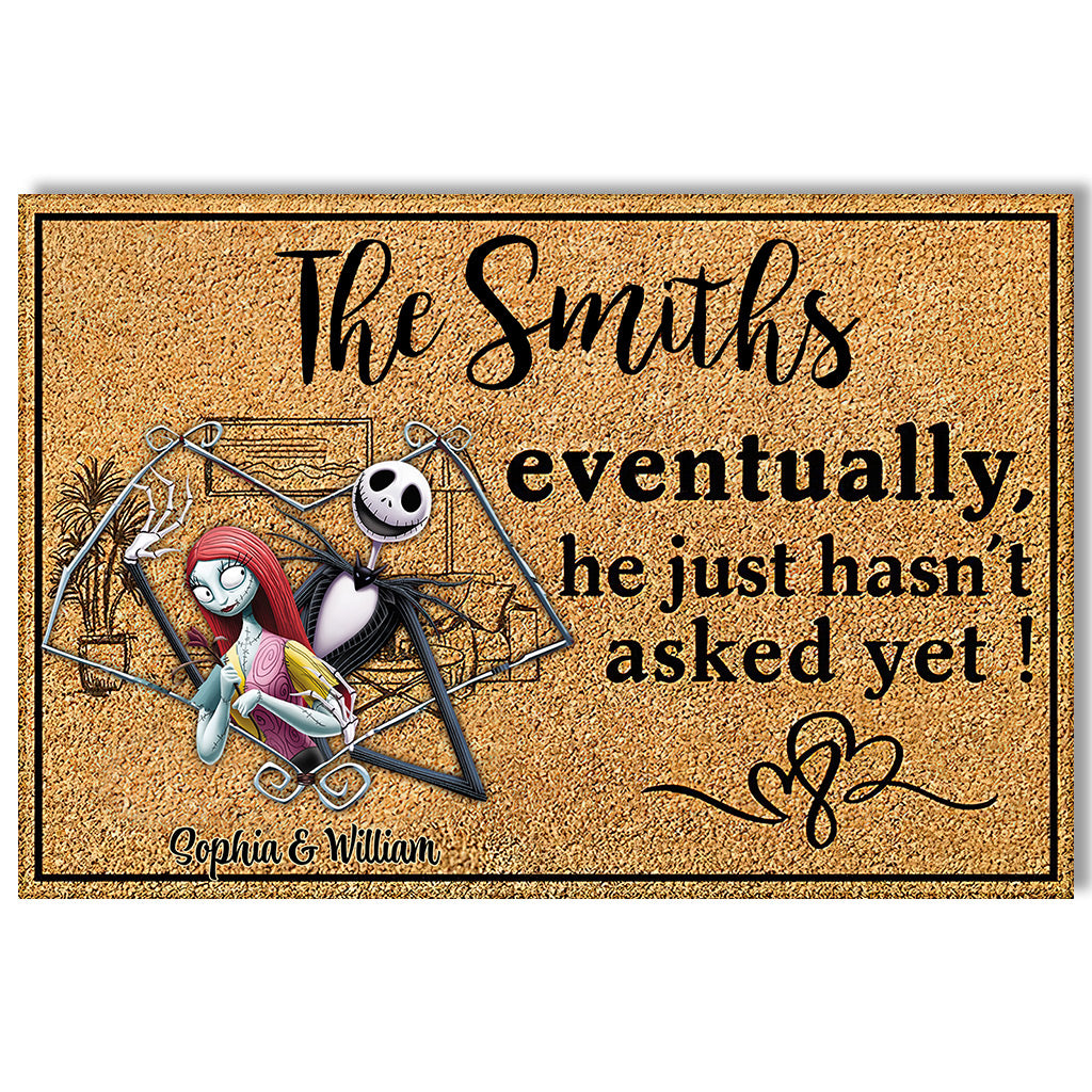 Personalized Nightmare Doormat Custom Name for Couples Doormat GradoCreations