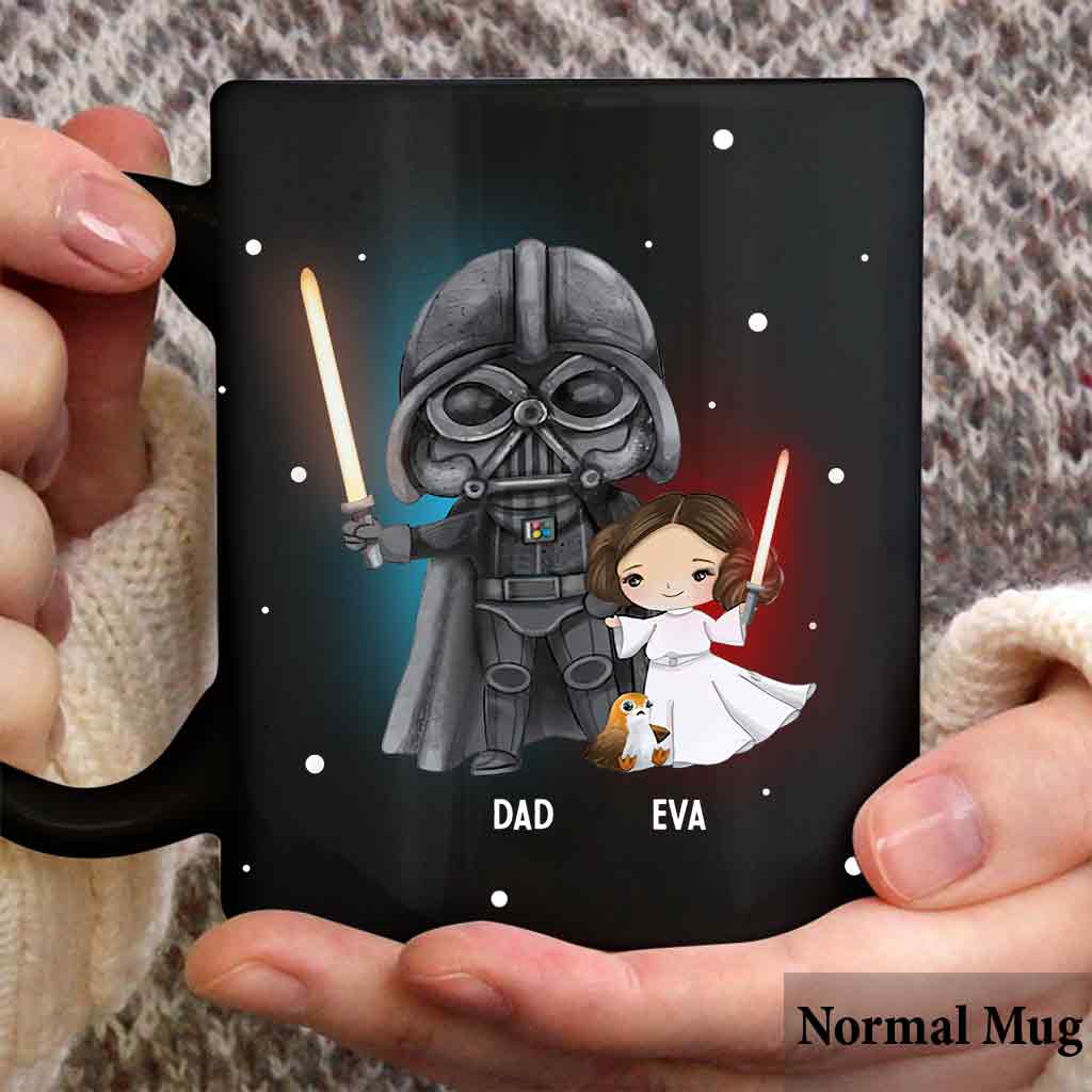 Personalized Like Father Like Daughter Mug Custom Ceramic Gift for Dad Mug GradoCreations