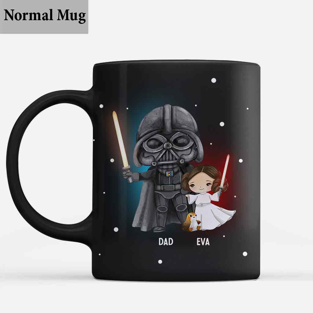 Personalized Like Father Like Daughter Mug Custom Ceramic Gift for Dad Mug GradoCreations