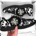 Personalized Nightmare Sneakers Custom Name Halloween Gift Sneakers GradoCreations